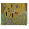 The Kiss (Klimt) - Lovers Kitchen Towel - Poly Cotton - Folded Half