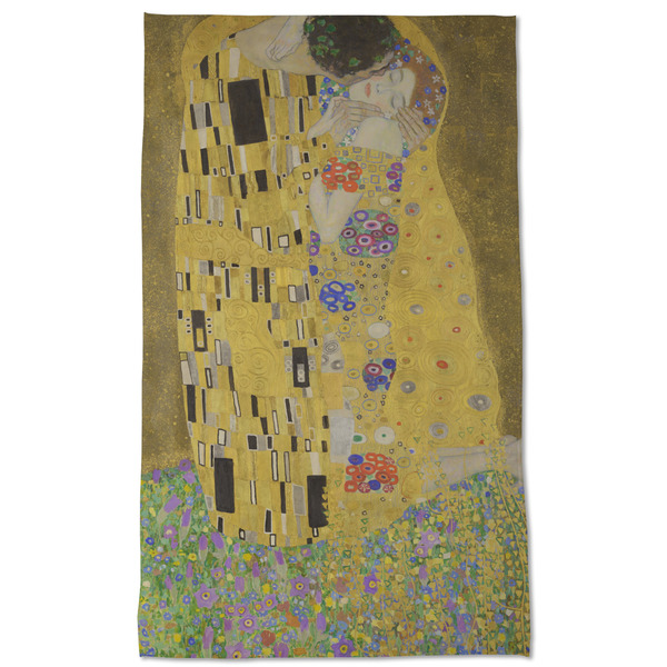 The Kiss (Klimt) - Lovers Kitchen Towel - Poly Cotton - Full Front