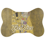 The Kiss (Klimt) - Lovers Bone Shaped Dog Food Mat