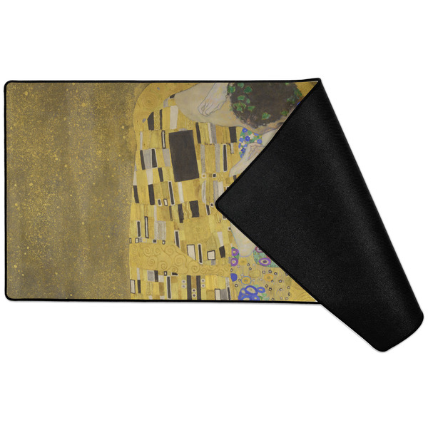 The Kiss (Klimt) - Lovers Large Gaming Mats - FRONT W/ FOLD