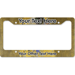 The Kiss (Klimt) - Lovers License Plate Frame - Style B