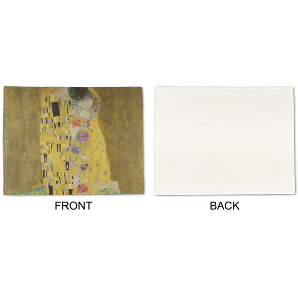 The Kiss (Klimt) - Lovers Linen Placemat - APPROVAL Single (single sided)