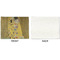 The Kiss (Klimt) - Lovers Linen Placemat - APPROVAL Single (single sided)