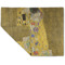 The Kiss (Klimt) - Lovers Double-Sided Linen Placemat - Single