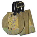 The Kiss (Klimt) - Lovers Plastic Luggage Tag