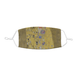 The Kiss (Klimt) - Lovers Kid's Cloth Face Mask - XSmall