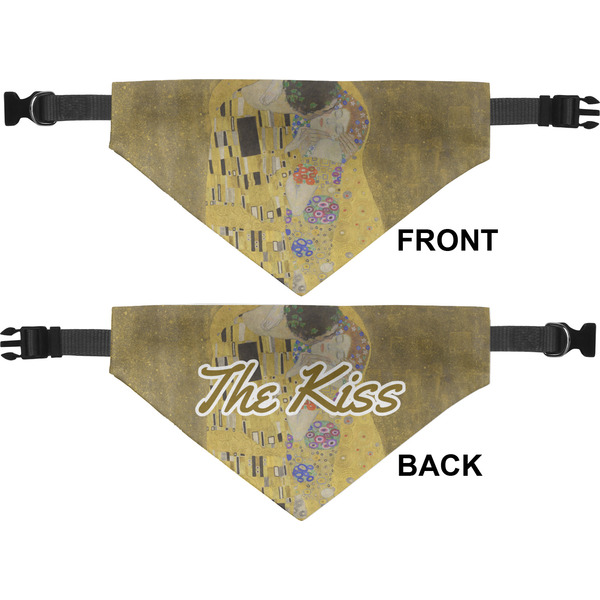 The Kiss (Klimt) - Lovers Medium Dog Bandana Approval