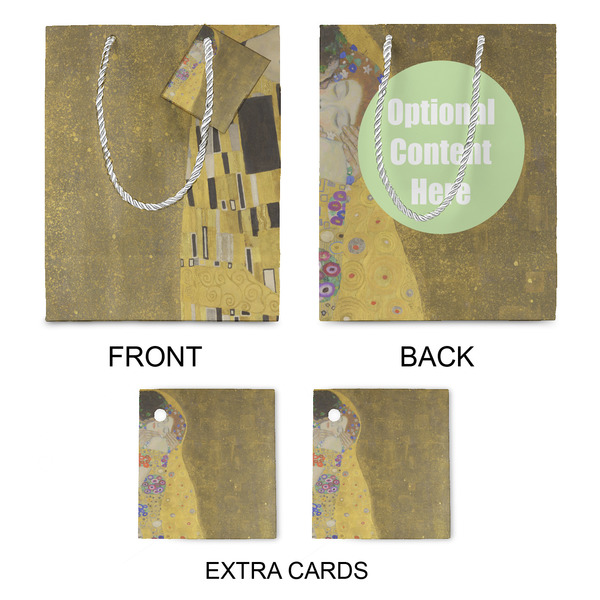 The Kiss (Klimt) - Lovers Medium Gift Bag - Approval