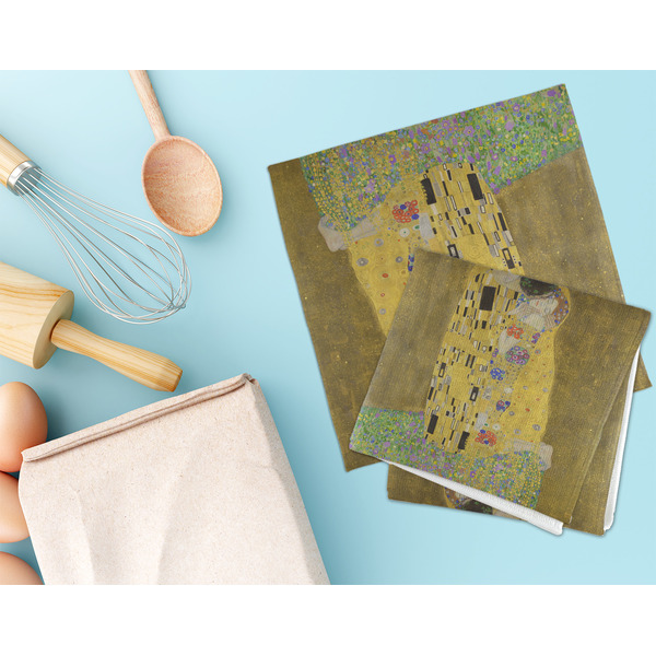 The Kiss (Klimt) - Lovers Microfiber Dish Rag - LIFESTYLE