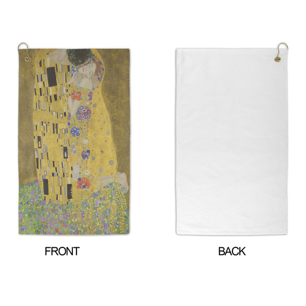 The Kiss (Klimt) - Lovers Microfiber Golf Towels - APPROVAL
