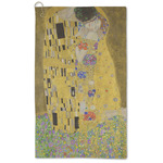 The Kiss (Klimt) - Lovers Microfiber Golf Towel