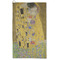 The Kiss (Klimt) - Lovers Microfiber Golf Towels - FRONT