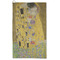 The Kiss (Klimt) - Lovers Microfiber Golf Towel - Large