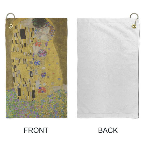The Kiss (Klimt) - Lovers Microfiber Golf Towels - Small - APPROVAL