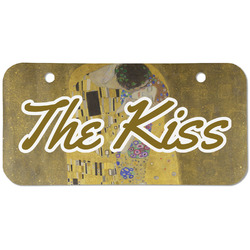 The Kiss (Klimt) - Lovers Mini/Bicycle License Plate (2 Holes)