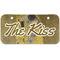 The Kiss (Klimt) - Lovers Mini Bicycle License Plate - Two Holes