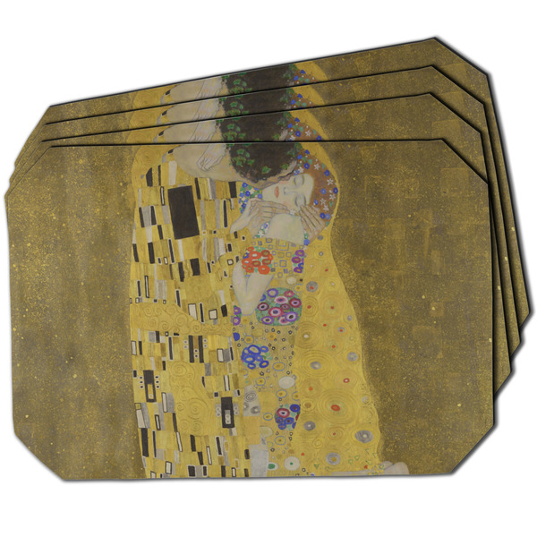 Custom The Kiss (Klimt) - Lovers Dining Table Mat - Octagon