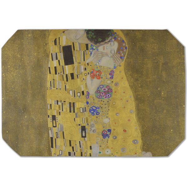 Custom The Kiss (Klimt) - Lovers Dining Table Mat - Octagon (Single-Sided)