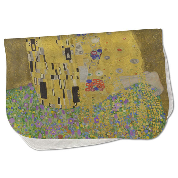 Custom The Kiss (Klimt) - Lovers Burp Cloth - Fleece