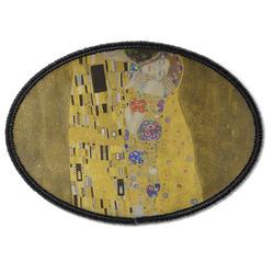 The Kiss (Klimt) - Lovers Iron On Oval Patch