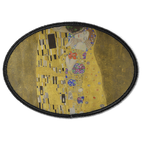 Custom The Kiss (Klimt) - Lovers Iron On Oval Patch