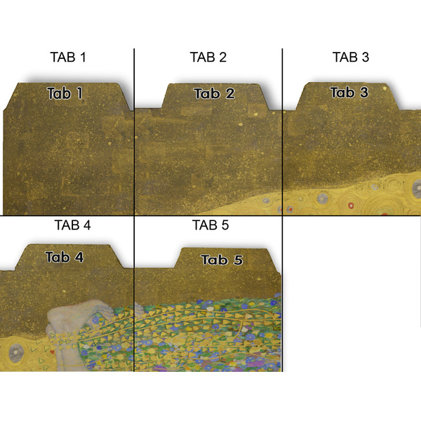The Kiss (Klimt) - Lovers Page Dividers - Set of 5 - Approval