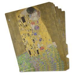 The Kiss (Klimt) - Lovers Binder Tab Divider Set