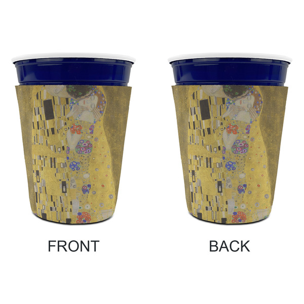 The Kiss (Klimt) - Lovers Party Cup Sleeves - without bottom - Approval