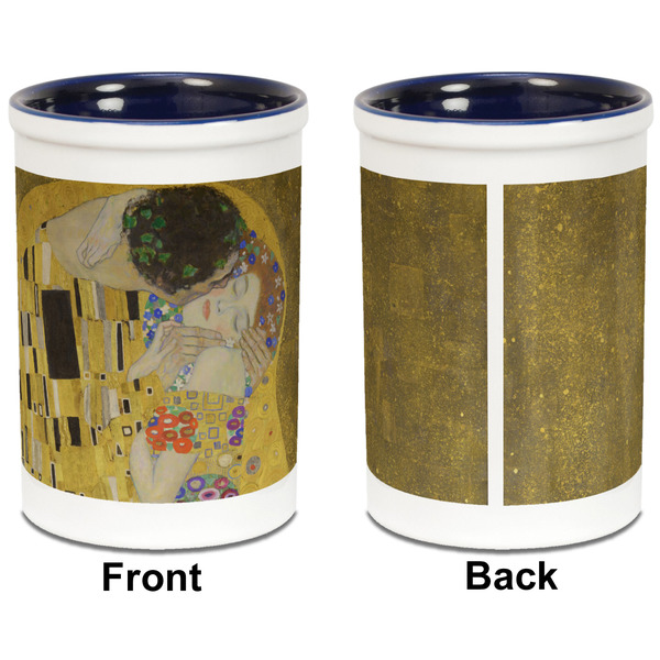 The Kiss (Klimt) - Lovers Pencil Holder - Blue - approval