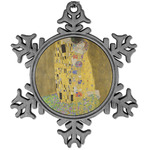 The Kiss (Klimt) - Lovers Vintage Snowflake Ornament
