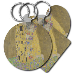 The Kiss (Klimt) - Lovers Plastic Keychain