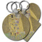 The Kiss (Klimt) - Lovers Plastic Keychains