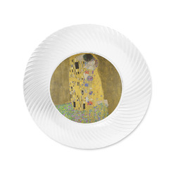 The Kiss (Klimt) - Lovers Plastic Party Appetizer & Dessert Plates - 6"