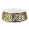 The Kiss (Klimt) - Lovers Plastic Dog Bowl - Medium