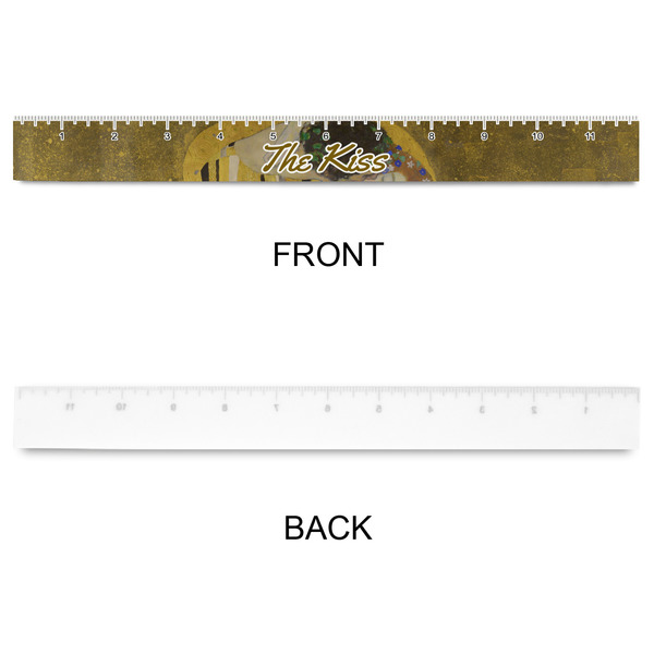 The Kiss (Klimt) - Lovers Plastic Ruler - 12" - APPROVAL