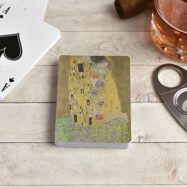 The Kiss (Klimt) - Lovers Playing Cards - In Context