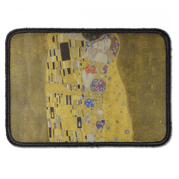 The Kiss (Klimt) - Lovers Rectangle Patch