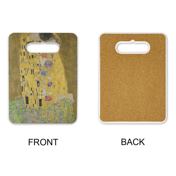 The Kiss (Klimt) - Lovers Rectangle Trivet with Handle - APPROVAL