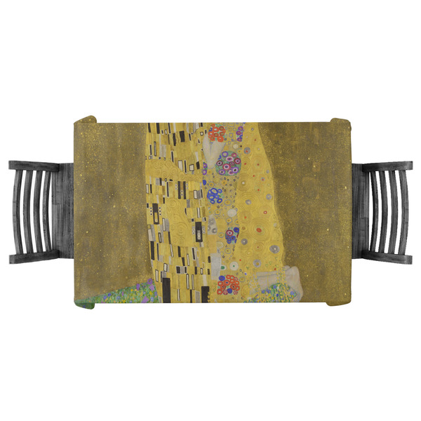 Custom The Kiss (Klimt) - Lovers Tablecloth - 58"x58"