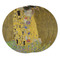The Kiss (Klimt) - Lovers Round Fridge Magnet - THREE