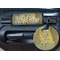 The Kiss (Klimt) - Lovers Round Luggage Tag & Handle Wrap - In Context