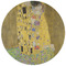 The Kiss (Klimt) - Lovers Round Mousepad - APPROVAL