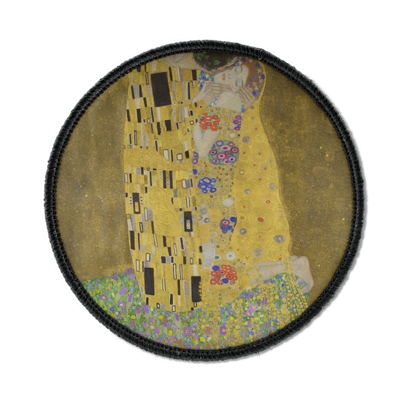 Custom The Kiss (Klimt) - Lovers Iron On Round Patch
