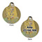 The Kiss (Klimt) - Lovers Round Pet ID Tag - Large - Approval