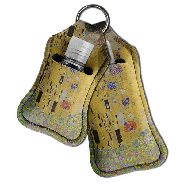 The Kiss (Klimt) - Lovers Sanitizer Holder Keychain - Both in Case (PARENT)