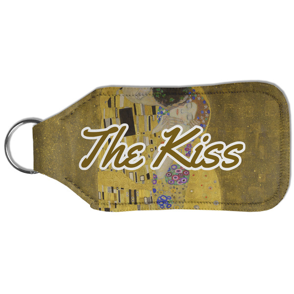 The Kiss (Klimt) - Lovers Sanitizer Holder Keychain - Large (Back)