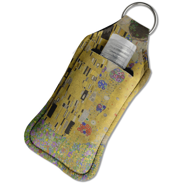 The Kiss (Klimt) - Lovers Sanitizer Holder Keychain - Large in Case