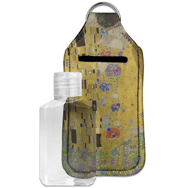Custom The Kiss (Klimt) - Lovers Hand Sanitizer & Keychain Holder - Large
