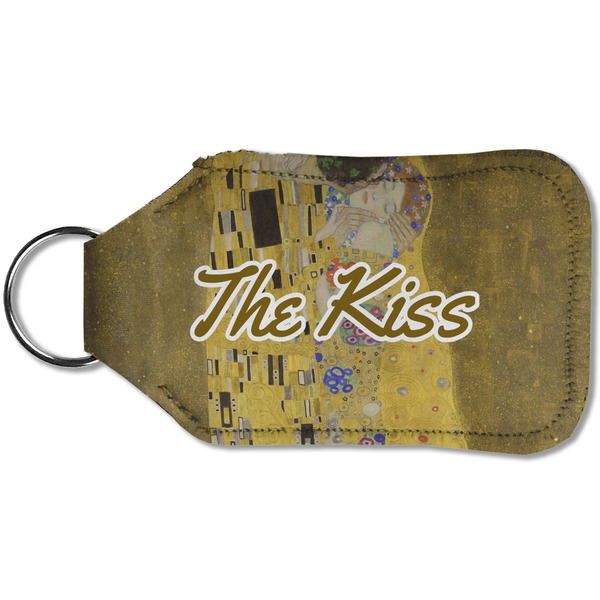 The Kiss (Klimt) - Lovers Sanitizer Holder Keychain - Small (Back)