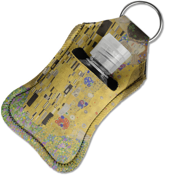 The Kiss (Klimt) - Lovers Sanitizer Holder Keychain - Small in Case